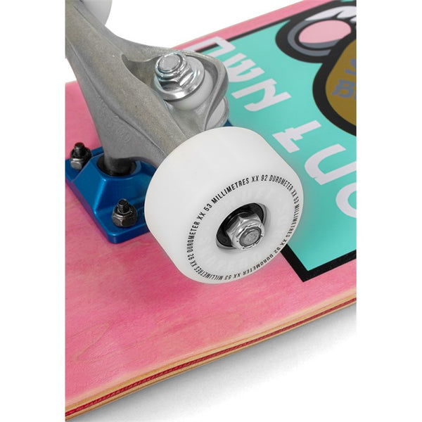 Enuff Lucky Cat Pink Mini Skateboard - 7.25"