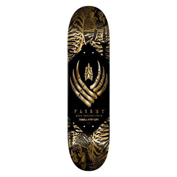 Powell Peralta FLIGHT Skeleton - 8.63" - Gold Foil by Powell Peralta