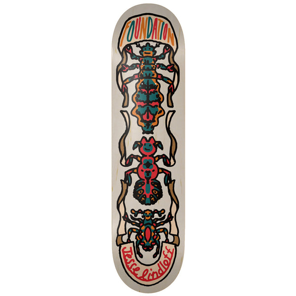 Foundation Jesse Lindloff Bugs Skateboard Deck 8.5 inch skateboard deck