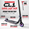 CORE CL1 Complete Stunt Scooter - Black/Neo LE