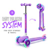 CORE Kids Foldy 3 Wheel Scooter - Purple