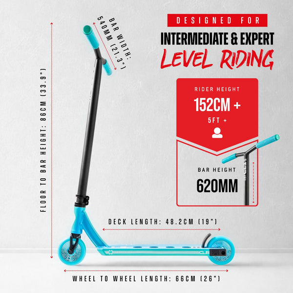 CORE CL1 Complete Stunt Scooter - Turtlesent