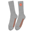 Toy Machine 'Always Watching' Grip Sock Grey