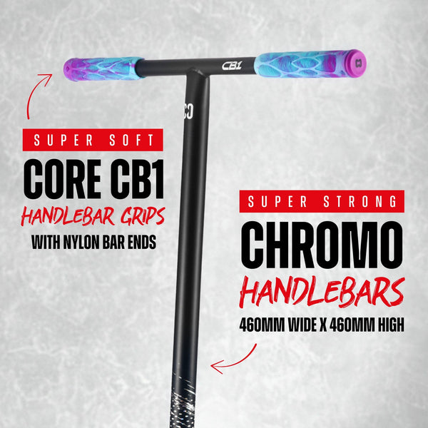 CORE CB1 Beginner Scooter - Black/Neo