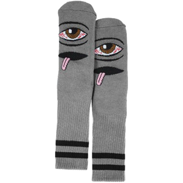 Toy Machine Bloodshot Eye Sock Grey