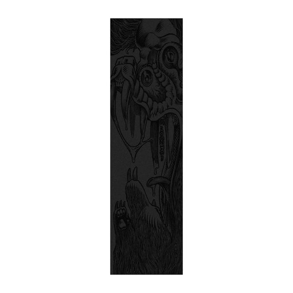 BONES WHEELS Bearly There Grip Tape Sheet 9" x 33" Black