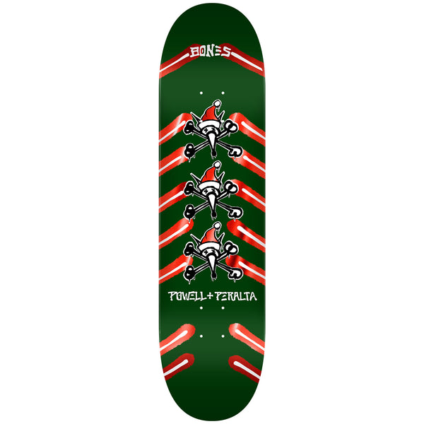 Powell-Peralta Rat Bones - Holiday '25 - 8.75" - Green / Red Foil by Powell Peralta