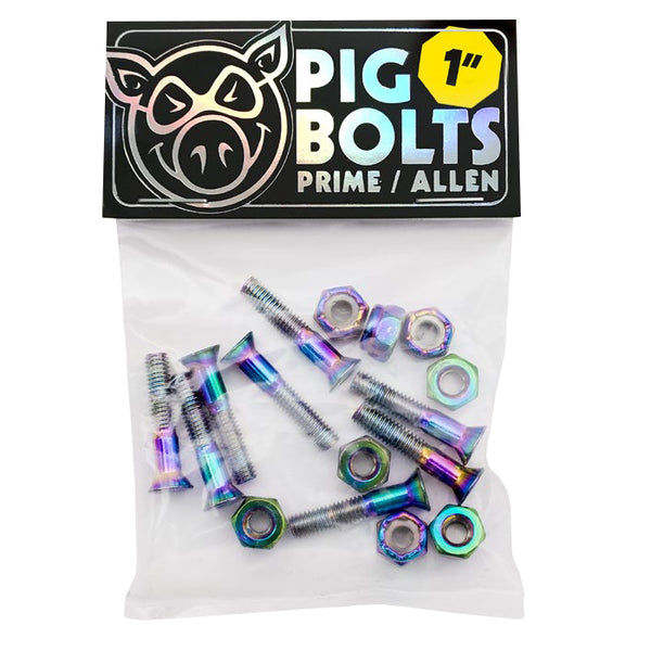 Pig Wheels Prime 1" Allen Bolts