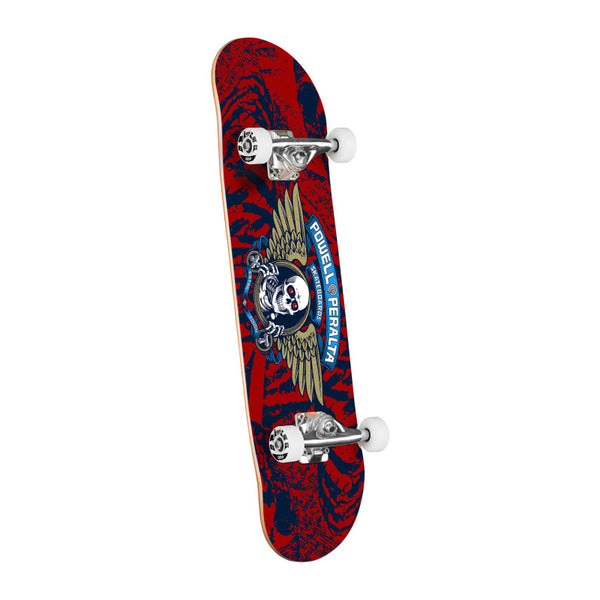 Powell Peralta 'Winged Ripper' Complete - Navy / Red / Gold - 8" by Powell Peralta