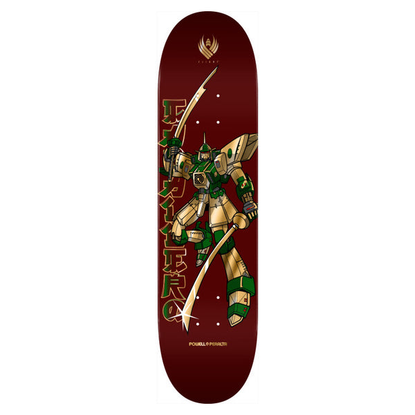 Powell Peralta FLIGHT Steve Caballero - Gundam - 8.25" - Burgandy / Gold Foil