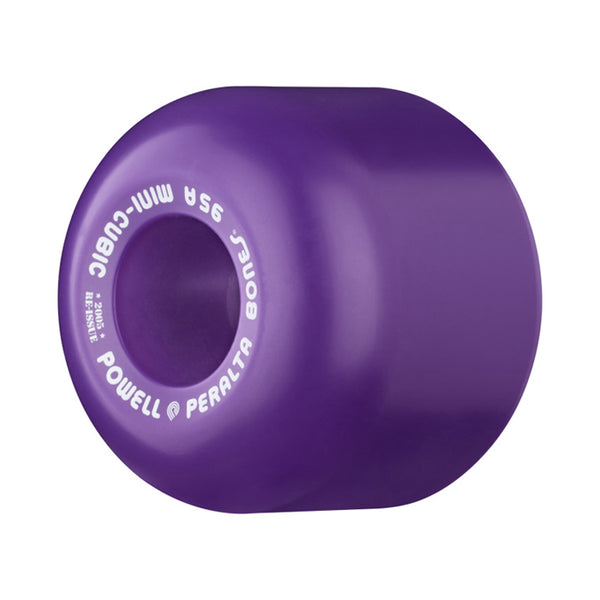 Powell Peralta Mini-Cubic Wheels 64mm 95a Purple by Powell Peralta