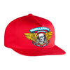Powell-Peralta Winged Ripper Snapback Red by Powell Peralta