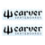 Carver Skateboards - 2x Surfboard Sticker