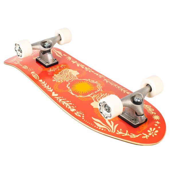 Carver Skateboards - 31" GrlSwirl Sunflower - CX Complete