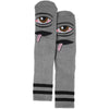 Toy Machine Bloodshot Eye Sock Grey by Toy Machine