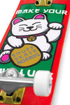 Enuff Lucky Cat Red Complete Skateboard - 8.0" x 32"