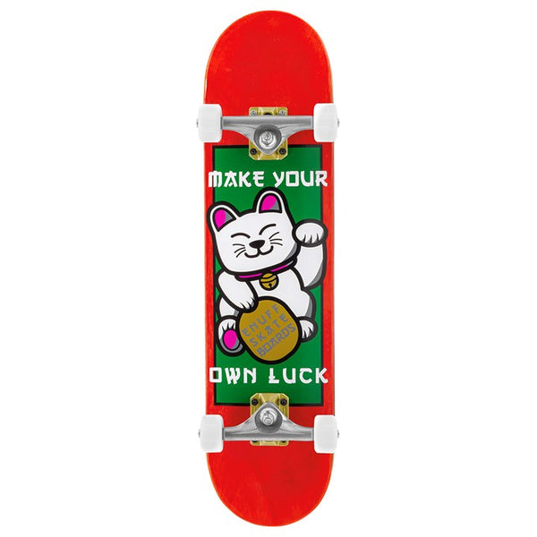 Enuff Lucky Cat Red Skateboard - 8.0"