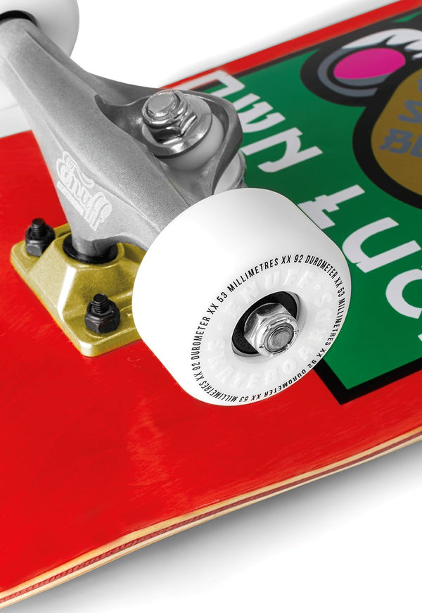 Enuff Lucky Cat Red Complete Skateboard - 8.0" x 32"