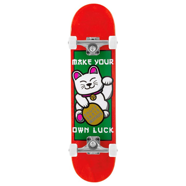 Enuff Lucky Cat Red Mini Skateboard - 7.25"