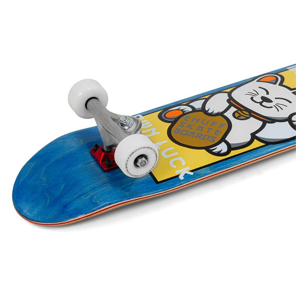 Enuff Lucky Cat Blue Mini Skateboard - 7.25"