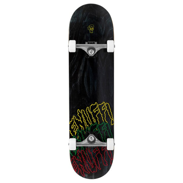 Enuff Three Tier Reloaded Black Skateboard - 8.0"