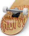 Enuff Three Tier Reloaded Natural Complete Skateboard - 8.0" x 32.0"