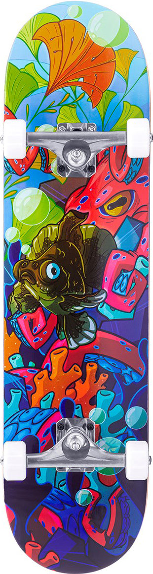 Enuff Lost At Sea Goldfish Complete Skateboard - 8.0" x 32.0"
