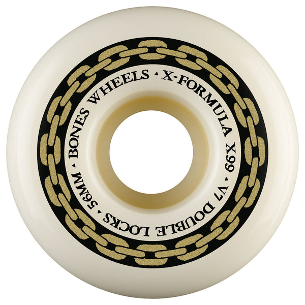 BONES Wheels X-Formula - 56mm - 99A - V7 Double Lock (Spring '26) by Bones Wheels