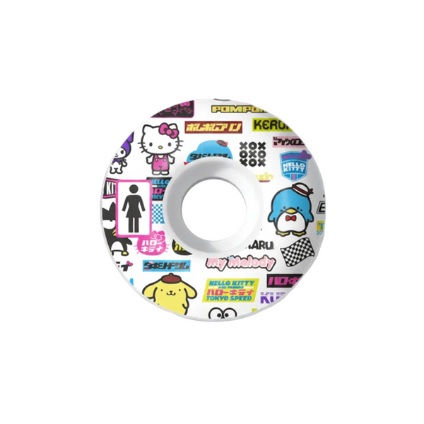 Girl Sanrio Tokyo Speed Staple Wheels 54mm White