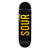 Sour Solution 'Army' Black/Woodstain 8.5" (Square Shape) by Sour