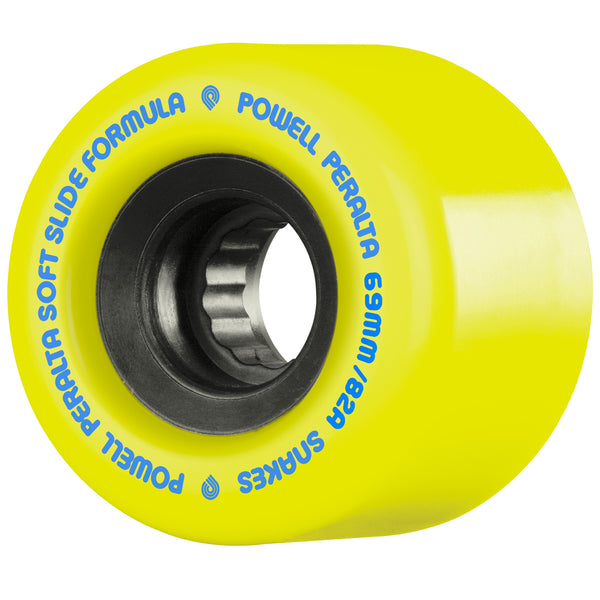 Powell Peralta Snakes '02' - 69mm x 48mm - 82A - Yellow by Powell Peralta