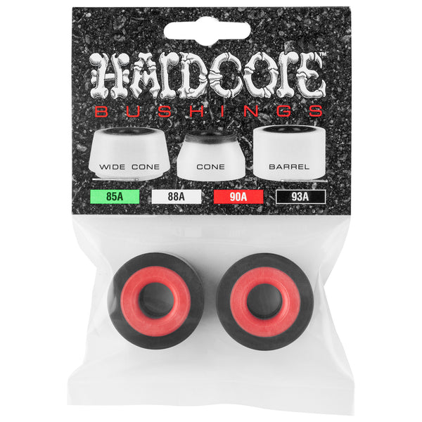 Hardcore Bushings Barrel Bushing 93A Set Black/Red by Hardcore