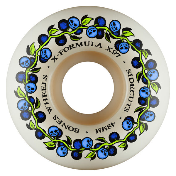 BONES Wheels X-Formula 'SKULL BERRIES' 48mm V5 97A