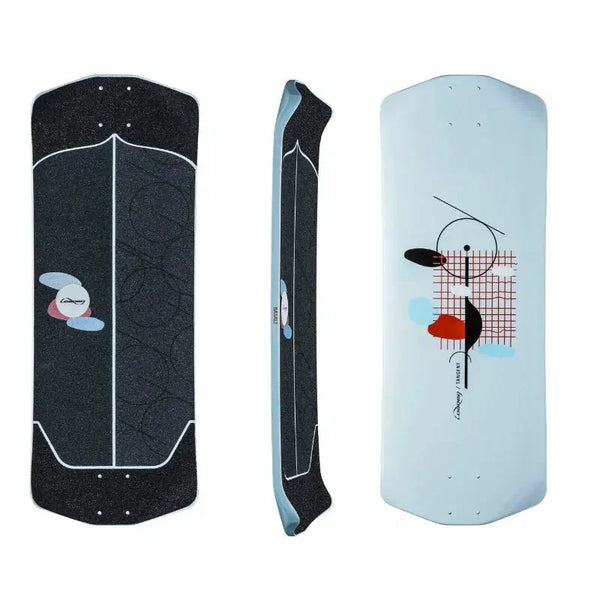 Loaded Tangent Brick And Brackets Longboard