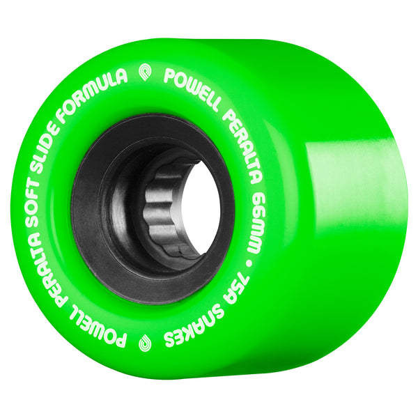 Powell Peralta Snakes Skateboard Wheels 66mm 75a Green by Powell Peralta