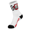 Powell Peralta Ripper Cotton Socks Checker Stripes Red/Black by Powell Peralta
