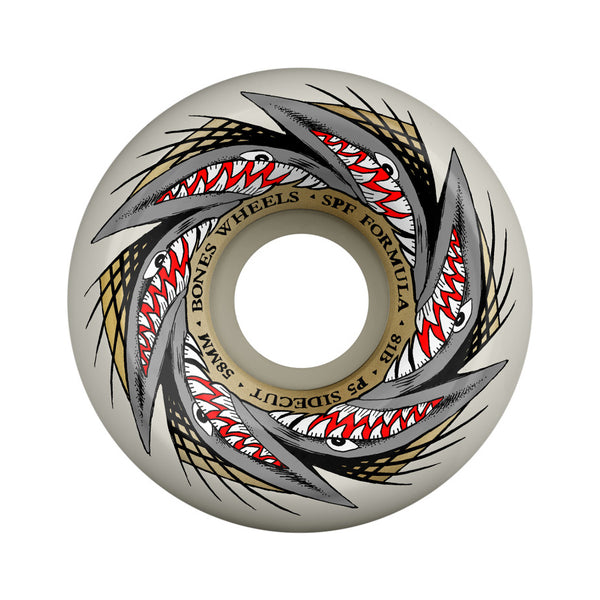 BONES Wheels SPF 'Pool Sharknado' 58mm P5 Sidecut 81B by Bones Wheels