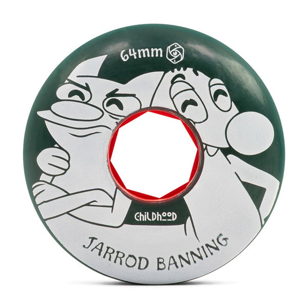 Red Eye Childhood Banning 64mm 90a - Green