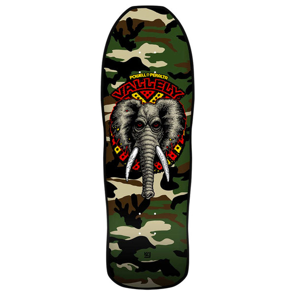 Powell-Peralta Mike Vallely - Elephant '09' - Camo 10" - Shape 163 by Powell Peralta