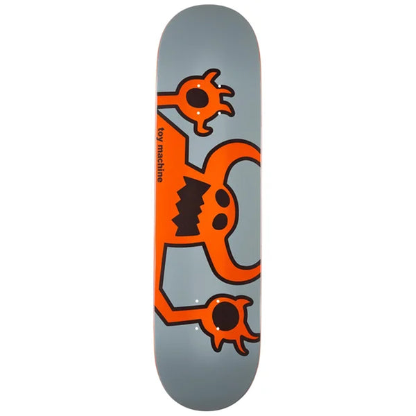 Toy Machine 'Original Monster' Deck 8.25" Grey / Orange by Toy Machine