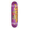 DGK Cheesin' Williams Deck Purple Glitter 8.38" by DGK