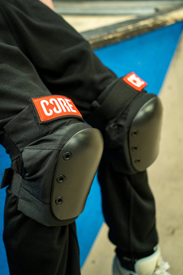 CORE Protection Street Pro Knee Pads - Classic (Red & Black Tags)