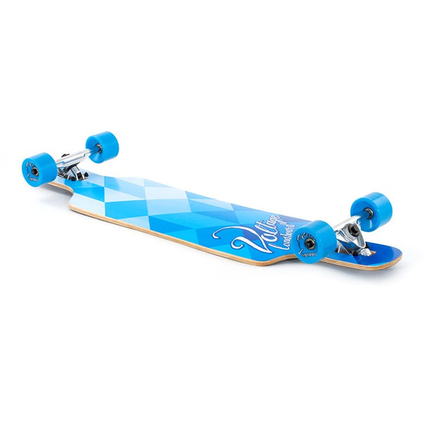 Voltage DT Blue/White Longboard - 39"