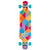 Voltage DT Multi-Coloured Longboard - 39"