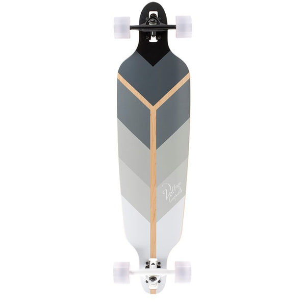 Voltage Directional DT Grey Longboard - 39.75"