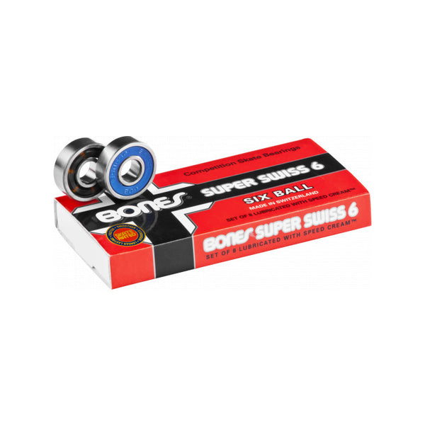 Bones Bearings Super Swiss 6 Ball (8 Pack) by Bones