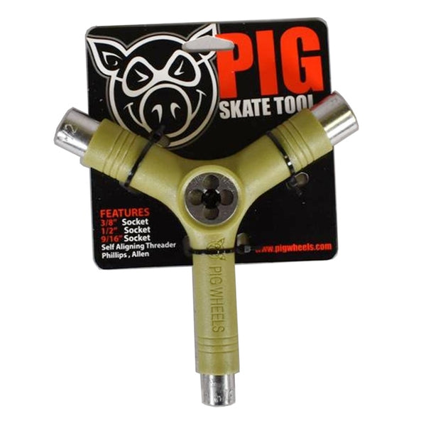 Pig Wheels Tool Olive