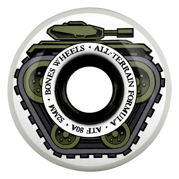 BONES Wheels ATF All Tank - 52mm - 80A by Bones Wheels
