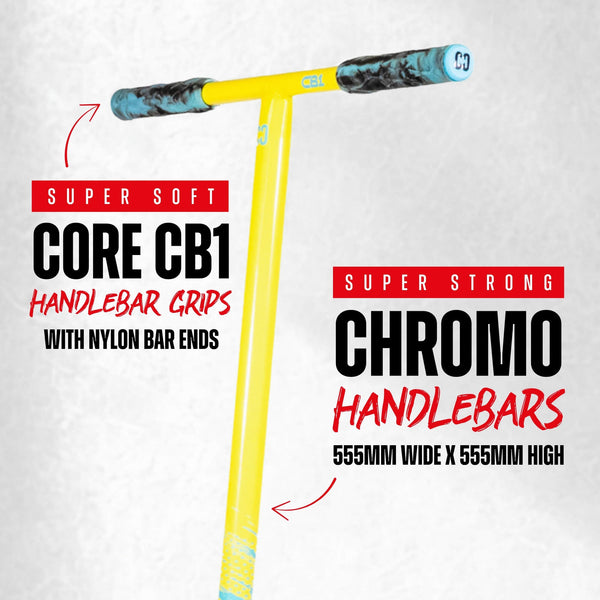CORE CB1 Complete Scooter - Neon/Blue
