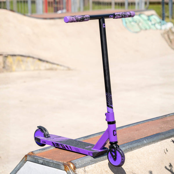 CORE CB1 Complete Scooter - Black/Purple